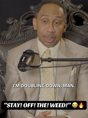 Stephen A. had to double down 💀 #StephenASmith #BallInTheFamily #NBA #PodcastTok