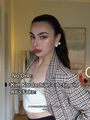 To be fair, she looked good saying the lines #allsfair #kimkardashian #parody 