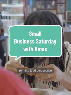Supporting small businesses made me who I am today. This year, I’m tapping in #withAmex to back small businesses for #SmallBusinessSaturday — starting with Drew’s Place, a 2025 Backing Historic Small Restaurants grantee that’s been serving up good food and community for decades. They’re proof of how a little support can make a big difference. @American Express 