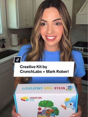 #ad BUILD YOUR KID’S CREATIVE CONFIDENCE WITH CREATIVE KIT, THE NEWEST SUBSCRIPTION FROM @CrunchLabs BY MARK ROBER! USE MOMLIFE15 FOR 15% OFF!  #momlife #momcontent #kidstoys #MomsofTikTok