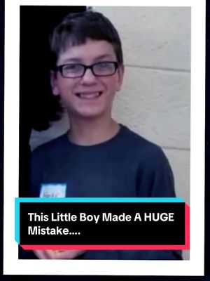 This Little Boy Made A HUGE Mistake….