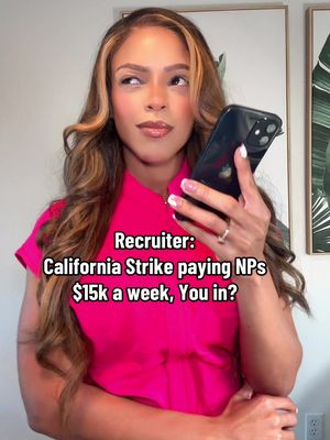 If California Nurses don’t do anything, they’re going to STRIKE 😆❌🪧..  & My Bags Stay Packed. 👩🏽‍⚕️ 🧳 ✈️💰#nursesoftiktok #bnr #nursehumor #aprn #striking 