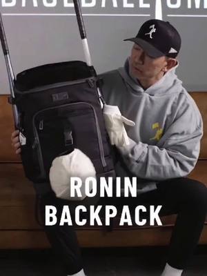 The Ronin backpack is the last equipment bag you’ll ever need to buy. #equipmentbag #ronin #baseballism #camo 