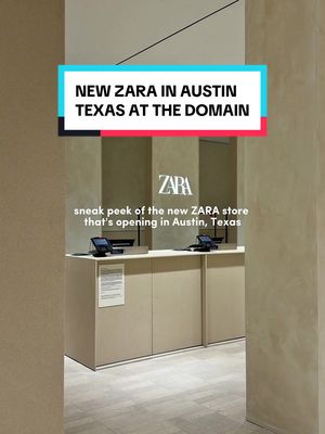 NEW @ZARA store in Austin Texas!! With ZARA men & kids📍 The Domain  #austintexas #austintx | shopping in Austin | the domain stores 