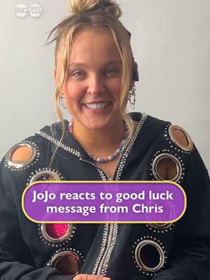 “If there’s one face that can get me to smile in this world” 🥹 JoJo reacting to a message from Chris has got us all in the feels 🫶 #BBUK 