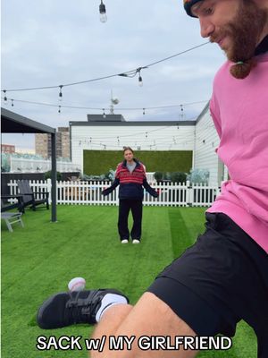 She hits missiles 🚀 @coachmorganfontaine  #robbyrow  #hackysack 