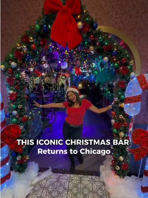 Chicago friends — this is the holiday experience you can’t miss 🎅 I checked out the Holly Jolly Holiday Bar, where every inch is decked out in tinsel, ornaments, and festive cheer. From themed cocktails to photo ops straight out of a Christmas movie, it’s impossible not to feel the magic.@Holly Jolly Bar @Chicago Bucket List  Found this on Bucketlistersdotcom — the best place to discover Chicago’s most festive experiences. ##chicagotiktok##chicagobucketlist##chicagobucketlisters##holidaypopup##chicagoevents