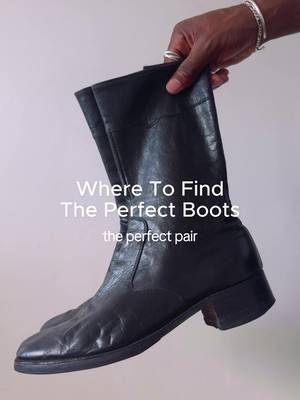 Where to Find The Perfect Black Boots