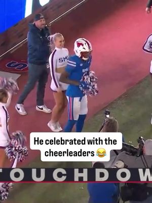 Go📣Team📣  🎥IG/accnetwork @SMU Football #NCAA #NCAAFB #cfb #collegesports #smu 