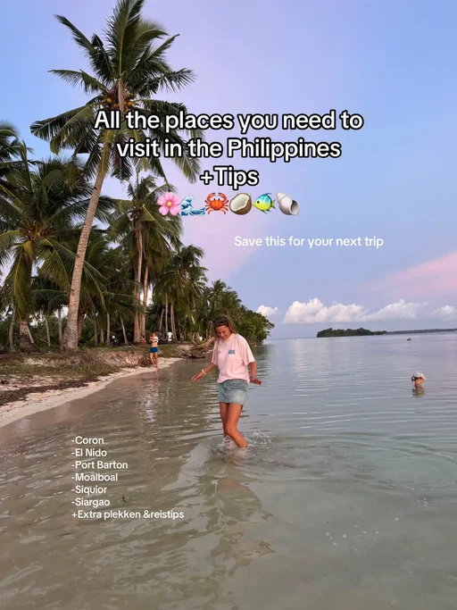 Volg me alvast voor nog veel meer leuke reistips, routes en mijn reis door Azië! #reistip #itinerary #traveltips #backpacking #philippines 