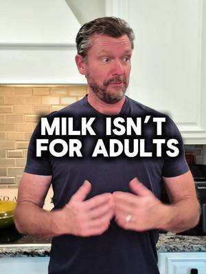 Milk isn’t for adult mammals🥛 I love the taste but I’m smart enough not to drink it. It’s not essential and it can lead to unnecessary weight gain. Do you still drink milk? 👇🏼 #ProperHumanDiet #CarnivoreDiet #KetoDiet #Milk 