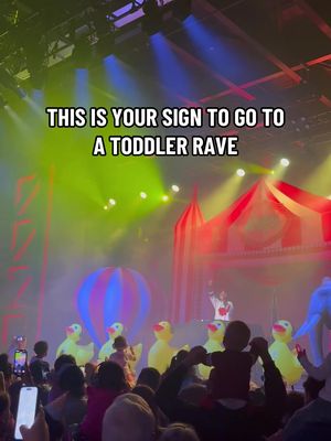 Tiny humans, big vibes. ✨ This is your sign to go to a toddler rave! #ToddlerRave #ParentLife #FamilyFun #BabiesOfInstagram #LittleRavers