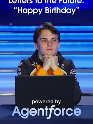 Happy 26th birthday, @mclaren Formula 1 Team driver @Lando Norris! We knew we had to deliver this message at the perfect time. After all, we just wanted to make sure it reached you before you got any older! All thanks to Agentforce and Send Time Optimization.