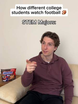 @snickers satisfies even in the most stressful moments on game day! 🏈 #Snickers_Partner #ad #college #student #collegelife 