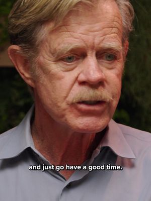 William H. Macy's inspiration for Frank Gallagher? A game of mini golf. 😆 #LastMeals #MythicalKitchen