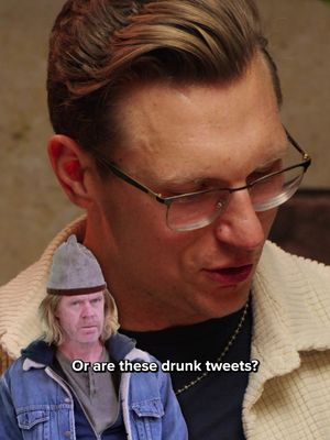 Who Said It? Drunken Tweet vs. Frank Gallagher. #LastMeals #MythicalKitchen #Shameless #WilliamHMacy