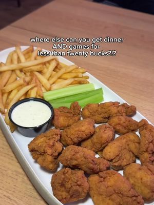POV: College life hack: the best deal ever at @Dave & Buster's #DaveAndBustersPartner #DaveAndBusters #DnBNewMenu #ad 
