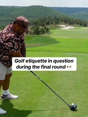 We already have golf etiquette in question and we're only on the first tee of the final round @Dunkin' 👀  The @The Internet Invitational finale is live now 🎥