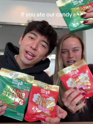 trending candy on tiktok alert ! our new holiday flavors 🤭🤭 #trendingcandy #candytok #lowsugar #trendingsnacks #popularsnacks  trending candy on tiktok, popular snacks, trending snacks on tiktok