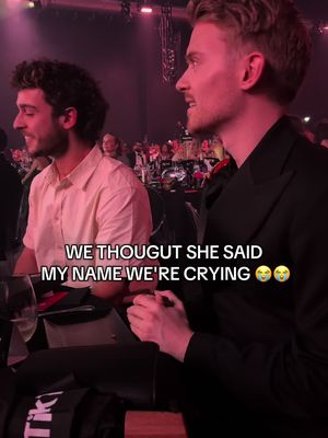 I'm actually crying was convinced George was winning and when she said Max I DIED 😭😭😭😭. @TikTok UK #tiktokawardsUKIE 