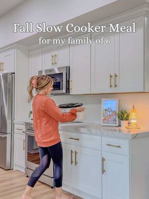 #ad this time of year is all about comfort food and @mrstspierogies helps me make the easiest and most delicious comfort dinners for our family! #slowcookermeal #familydinnerideas #falldinner #momof4 