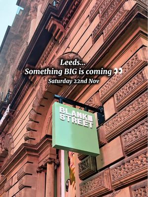 🌟 Christmas has come early in Leeds… Expect elite coffees, matchas, pastries & those iconic green cups 🍵 @Blank Street ➜ opening 22nd Nov Leeds, get ready 👀 #leedsbucketlist #leedscitycentre #leeds #blankstreet #newopening #leedsfood 