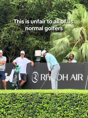 We should retire from golf if this is a bad shot for him 😭 #golf #golftok #fyp #golfswing #golfer 