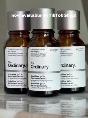 Y’ALL HAVE BEEN WAITING FOR THIS ONE 🗣️ #theordinary #theordinarystore #tiktokshop #volufiline #newproduct 