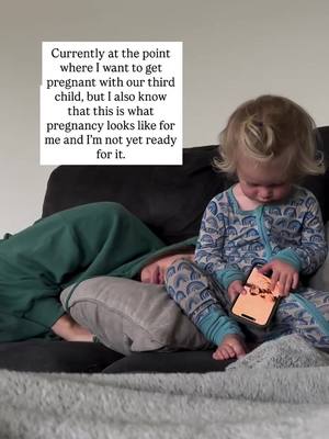 Anyone else know they want another kid but also dread the fatigue & nausea that came with it? I felt like I missed months of my daughters life because I was a zombie 🧟‍♀️  #motherhood #pregnant #preggolife #morningsickness #momoftwo  