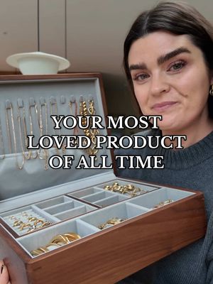 Your most loved product of mine of all time. It might surprise you... #Jewellery #Etsy #JewelleryBox #Organisation #TheWardrobeEdit 