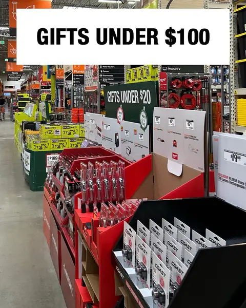 Great gifts for a great price 💸 Shop gifts under $100 at the link in our bio. #giftguide #christmasgiftideas #giftsunder100 #homedepotfinds 