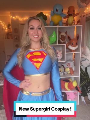Revealing my newest Supergirl cosplay 👀 #supergirl #supergirlcosplay #cosplaygirl #cosplayer #supergirlcw 