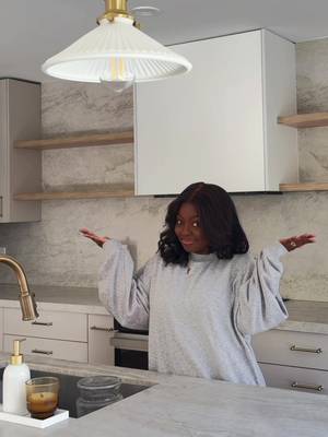 When a budgeting husband and a spending wife collide 🫶🏾 #kitchenremodel #homerenovation 