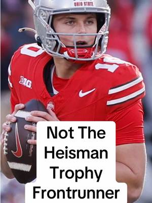Ohio State QB Julian Sayin is not the college football Heisman trophy frontrunner yet. Oregon Ducks QB Dante Moore, Alabama Frimson Tide QB Ty Simpson, and QBs from Georgia Bulldogs and other places have better cases. #ohiostatefootball #oregonducks #CollegeFootball #cfb #alabamafootball 