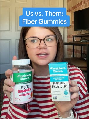 Some of y’all skipped serving size day in school so I brought receipts. 🙂‍↕️#fiber #guthealth #fibergummies #probiotics #physicianschoice 