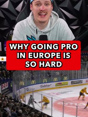 Here is why it is so hard to go from junior hockey to pro hockey as a goalie in Europe as a North American. #hockey #NHL 