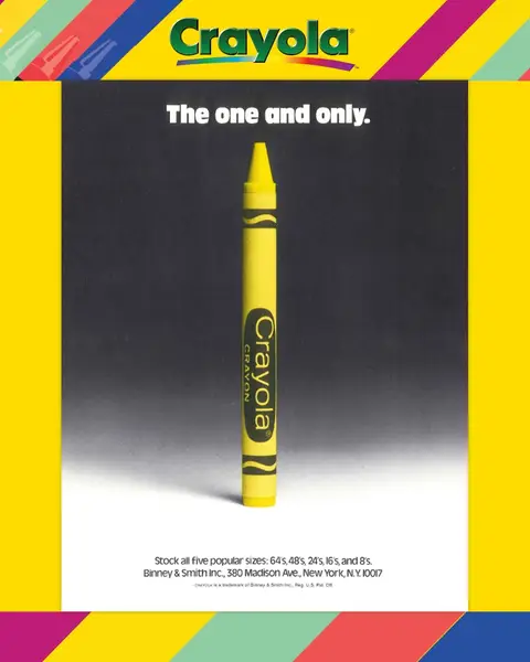 Proof that creativity has always come in 64 shades. Let's bring back the wonder, one colorful memory at a time. Unwrap some core memories with us by swiping through ads that smelled like our childhood. #CrayolaNostalgia 