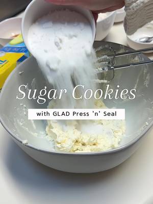 Holiday baking hack unlocked. GLAD I had Press ’n’ Seal. #glad #HolidayBaking #CookieSeason #Baking #HolidaySzn  