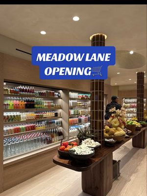 @meadowlane is officially open huge congrats to @Brokeback Contessa on an iconic opening‼️‼️ #meadowlane #nycgrocery #nycfood #tribeca #thingstodoinnyc 