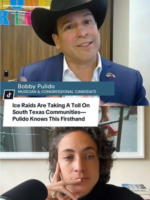 #bobbypulido knows firsthand how #ICEraids are taking a toll on South Texas communities.  In this episode of #TheMoment with #jorgeramos and #paolaramos, the Tejano music star talks about what’s at stake for his community and how his career in music has prepared him for public service. Listen now on the @iHeartRadio app, YouTube or wherever you get your podcasts. Catch new episodes of The Moment every Wednesday.