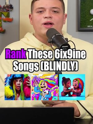 Blind Ranking 6ix9ine Songs! #fyp #rap #rappers #music #6ix9ine