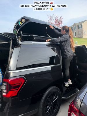 I can’t be the only one who hates celebrating 😅 it made for the perfect excuse for a weekend getaway though 😂 #momlife #sahm #roadtrip #bluecollarwife #chitchat 