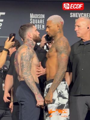 ¡ÚLTIMO CAREO! 🔥🇪🇨 Michael Morales y Sean Brady realizaron el último careo antes de su combate en UFC 322. Brady ocupa el puesto #2 del ranking welter. Con una victoria, Morales se metería en el top 5 y en la conversación por el título. 🕒 Hora estimada de la pelea: 23H00 (Ecuador) ¡VAMOS MICHAEL! 🤩🕷️ 📹 @majogavilanesa