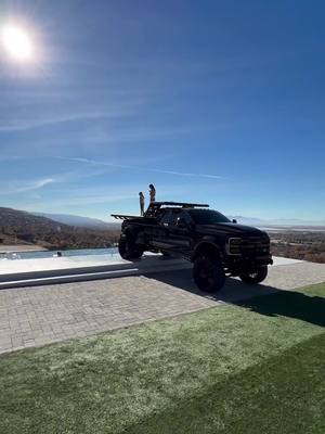 From Sema truck to improve diving board….. the girls are sure enjoying the truck so far. #limitlesssociety #fyp #tiktok 