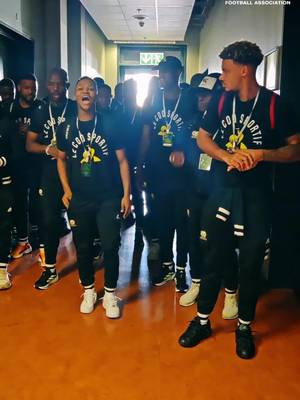 Bafana Bafana has arrived at the NMB Stadium! 🇿🇦🔥 #BafanaPride 