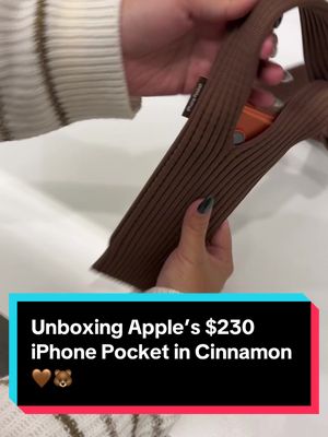 Sweet like cinnamon with a bit of a salty price 🫢🧸🧂 #iphonepocket #apple #iphoneaccessories #Tech #iphonesock 