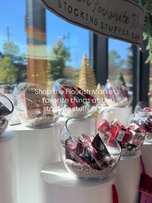 If you want your holiday shopping to feel fun and impactful… head to The Flourish Market. Stocking stuffer bar? Check. Candle bar? Check. Gifts from socially responsible brands? Double check. They currently partner with 200+ brands working across the world (and the U.S.) to drive positive social change. Your purchase directly supports the people creating sustainable impact, locally and globally.