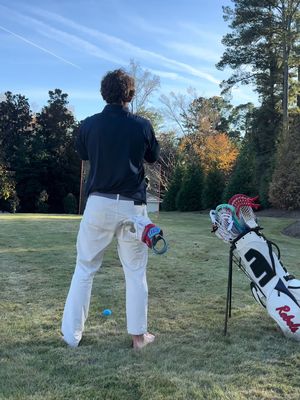#lacrosse #golf #laxygolf 