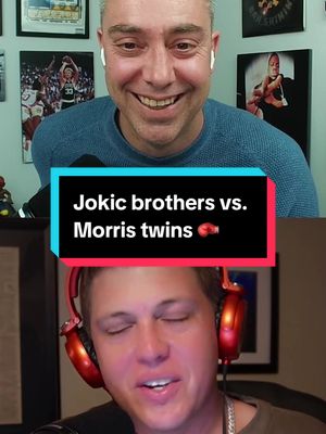 What’s the most you’d pay for a 2v2 boxing match between the Morris twins and Jokic bros? #boxing #jokic #morris #NBA #themismatch 