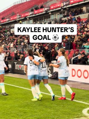 Kaylee Hunter makes history, scoring the first ever goal in an NSL Final 🏆